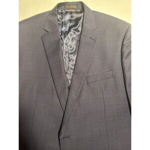 Lauren Ralph Lauren Men's 48L Navy Blue Wool Blend Classic Fit Blazer Jacket